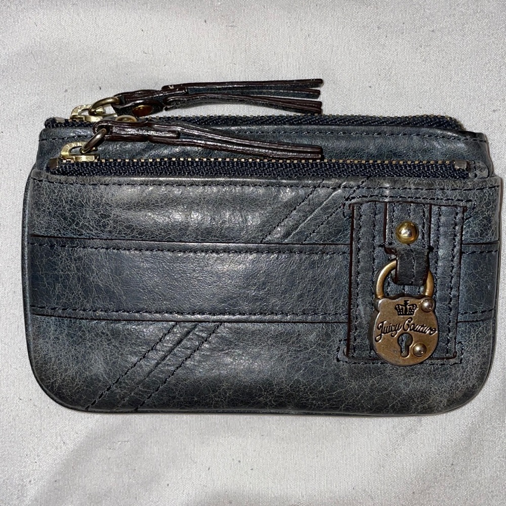 Juicy Couture ID Wallet Credit Card Tassel Wallet